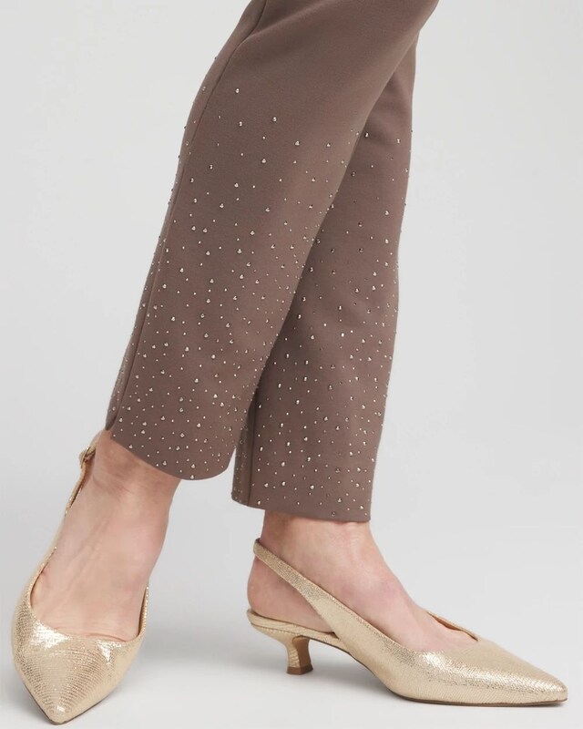 Juliet Embellished Ankle Pants - image 4